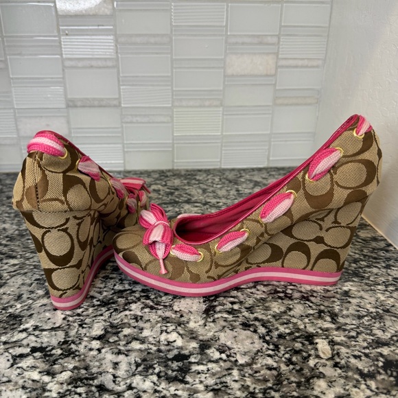 Coach Tena Wedge Heels - Picture 6 of 10